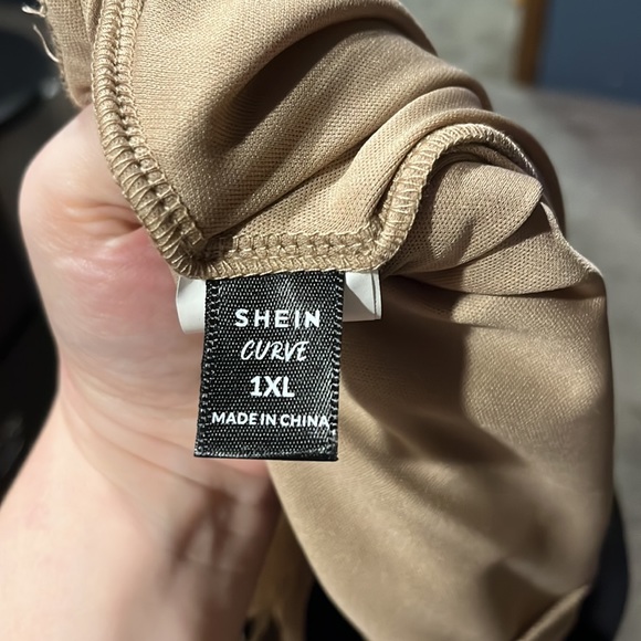 Shein Curve mesh overlay skirt - Picture 4 of 12